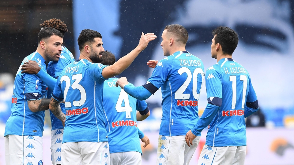 Serie A: Napoli-fiorentina 6-0, le foto