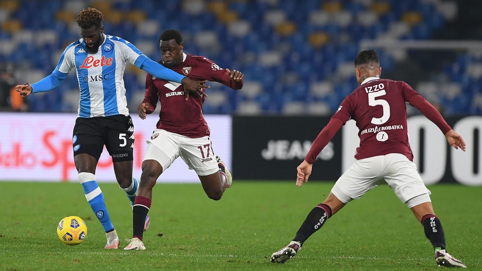 Serie A: Napoli-Torino 1-1, le foto