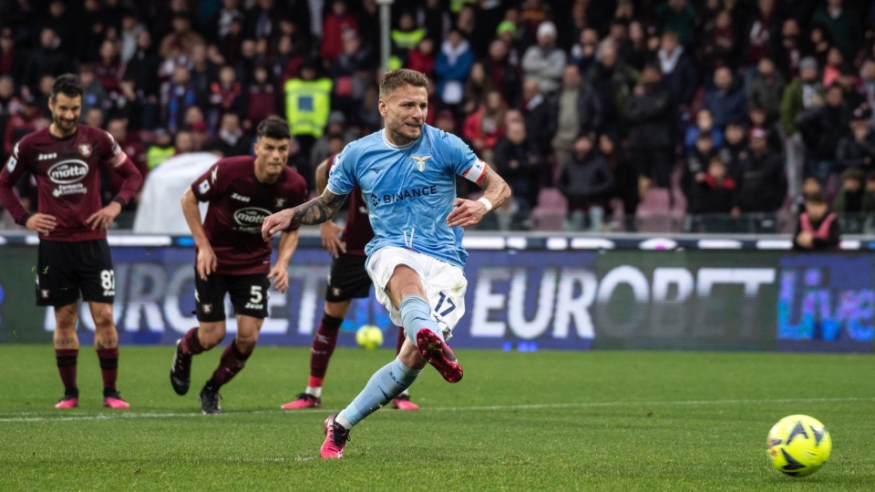Serie A, Salernitana-Lazio 0-2