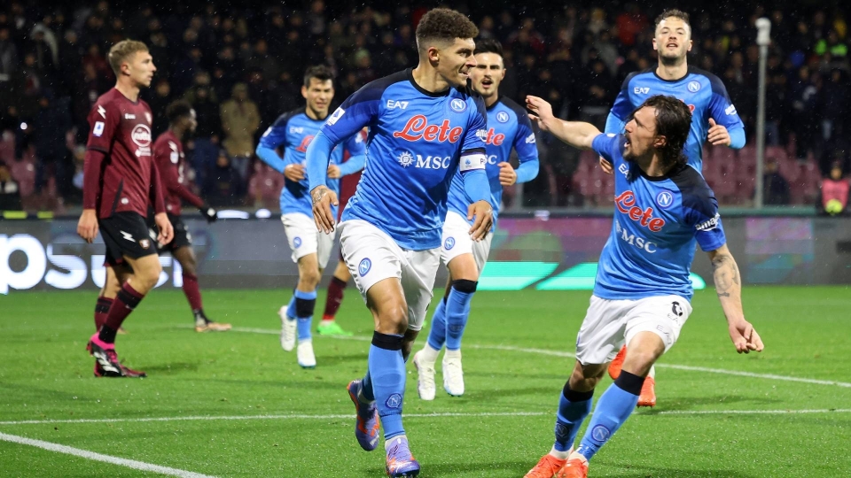 Serie A, Salernitana-Napoli 0-2