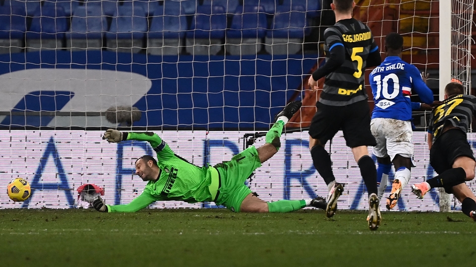 Serie A: Sampdoria-Inter 2-1, le foto