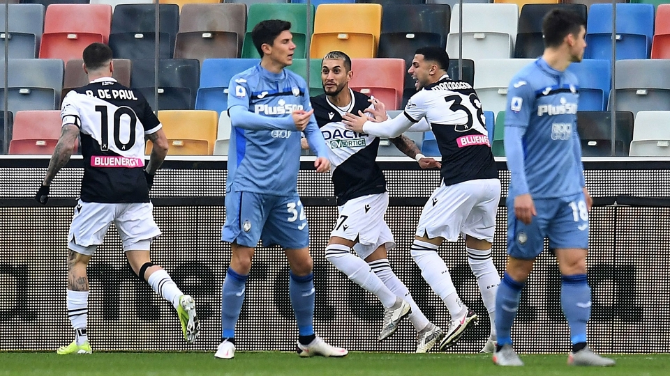 Serie A: Udinese-Atalanta 1-1, le foto