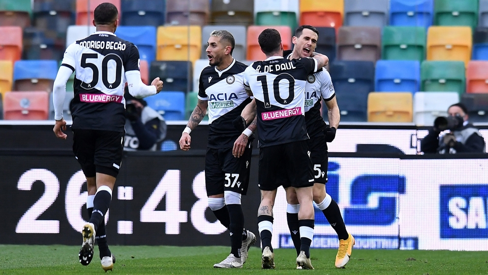 Serie A: Udinese-Atalanta 1-1, le foto