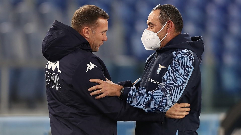 Shevchenko e Sarri Shevchenko e Sarri