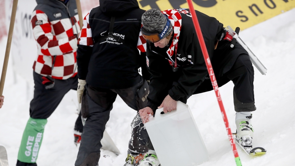 Slalom maschile Zagabria cancellato