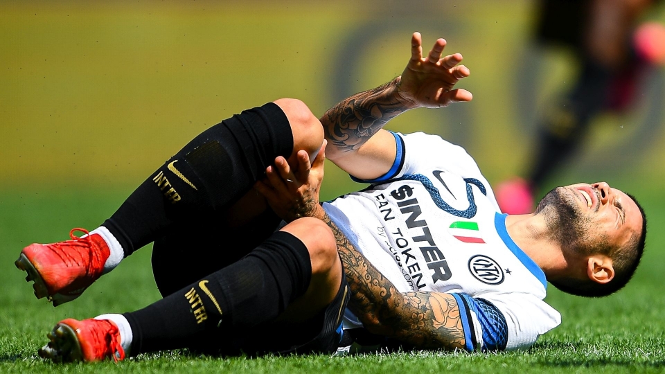 Stefano Sensi Inter injury 2021 Stefano Sensi Inter injury 2021