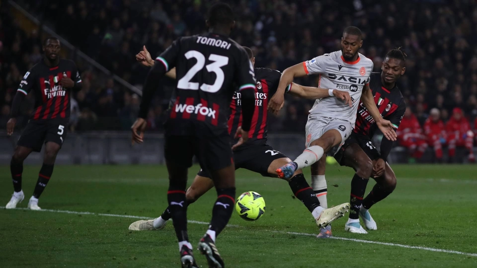 Serie A 2022-2023, Udinese-Milan 3-1
