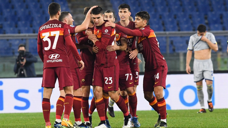 Serie A: Roma-verona 3-1, le foto