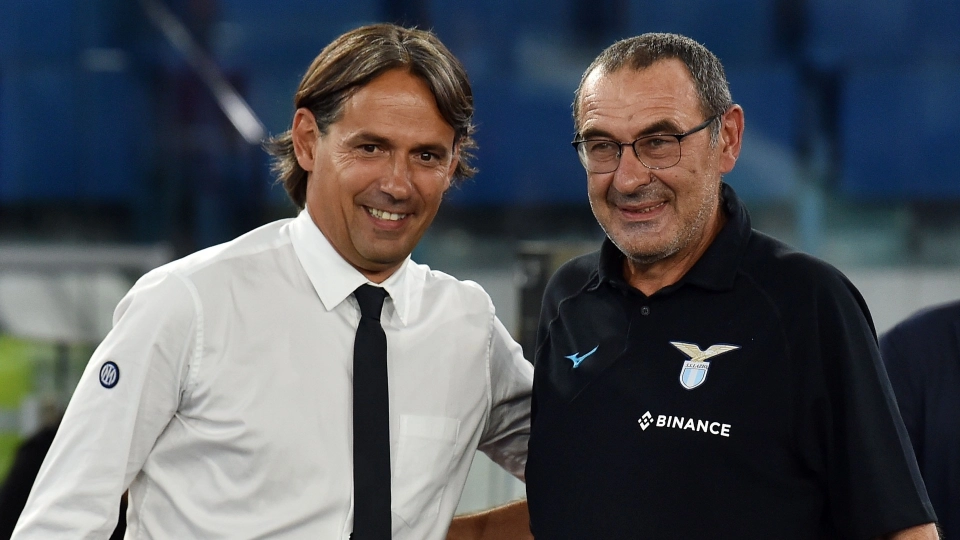 Simone Inzaghi e Maurizio Sarri