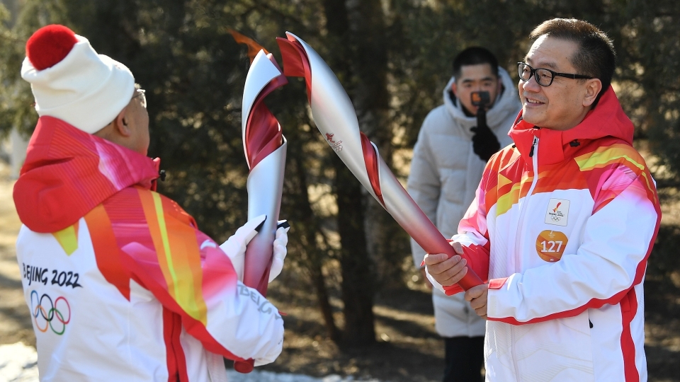 Tedofori olimpici Pechino 2022