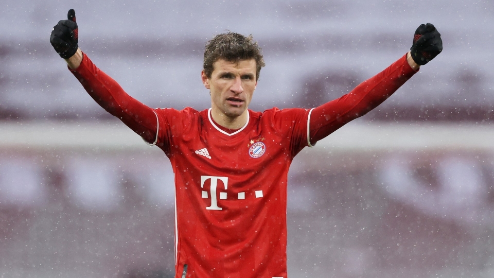 Thomas Muller Bayern Munich vs Freiburg Bundesliga 2020-21