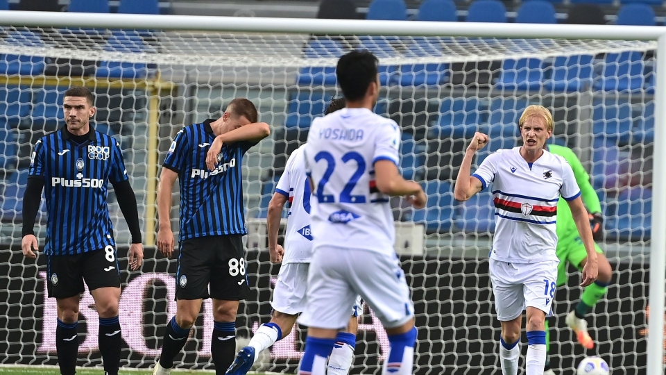 Thorsby - Atalanta Sampdoria - Serie A 2020/21