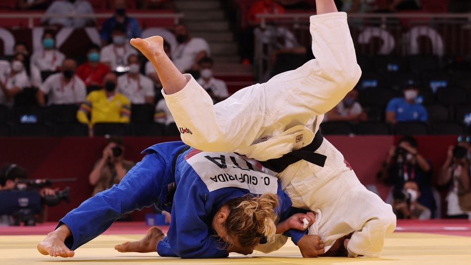 Tokyo 2020, Judo: Odette Giuffrida bronzo, le foto