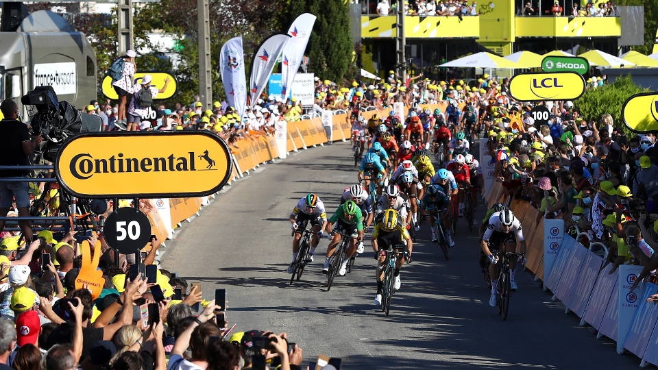 Tour de France, le foto della quinta tappa