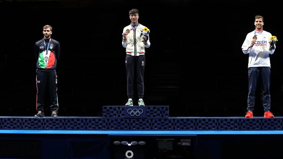 Tokyo 2020: Garozzo fioretto d’argento, le foto