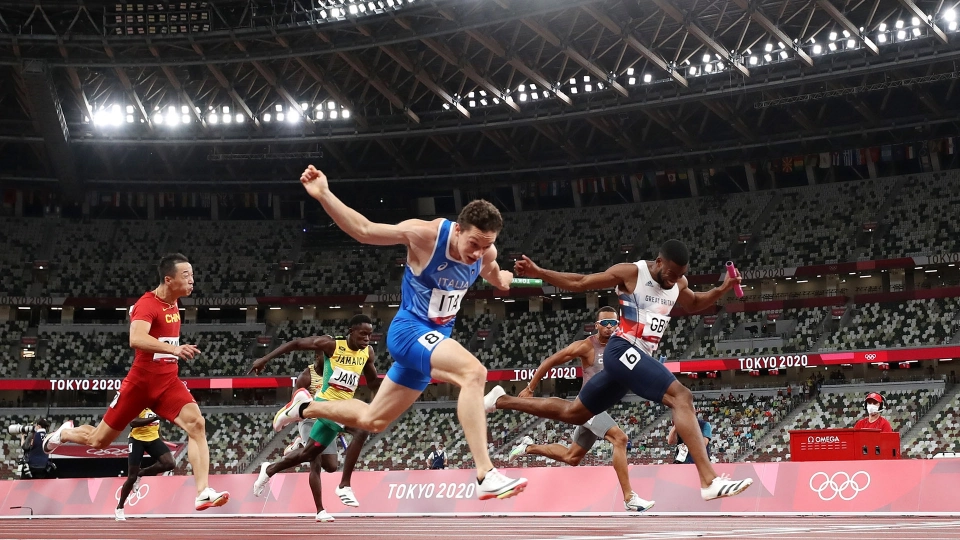 Tokyo 2020: Italia, stupendo oro nella 4x100. Le foto