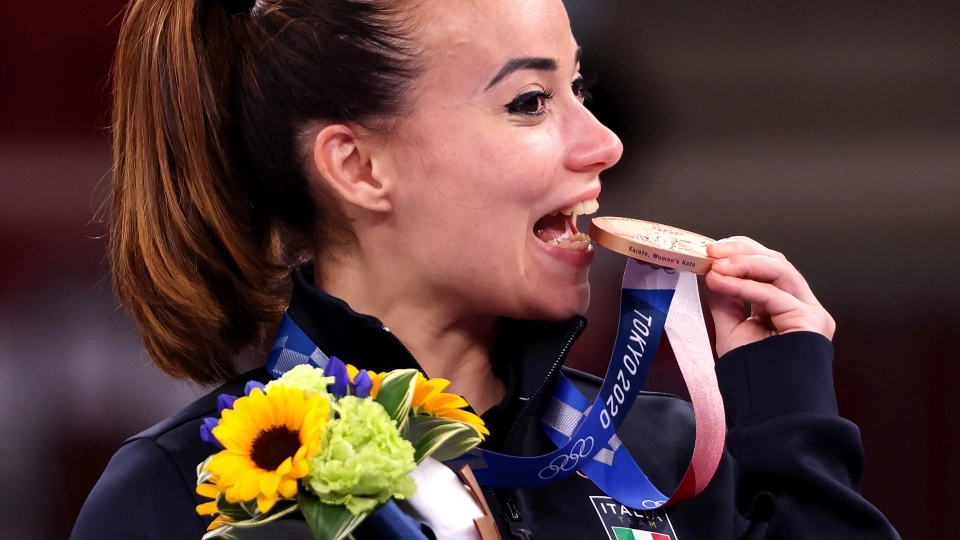 Tokyo 2020, karatè: Bottaro bronzo, le foto
