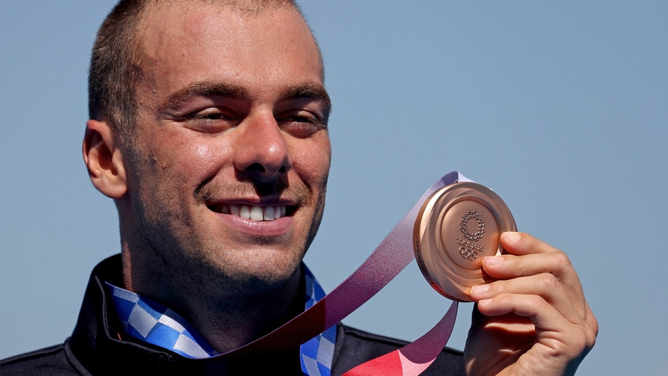 Tokyo 2020, nuoto 10km: Paltrinieri bronzo, le foto