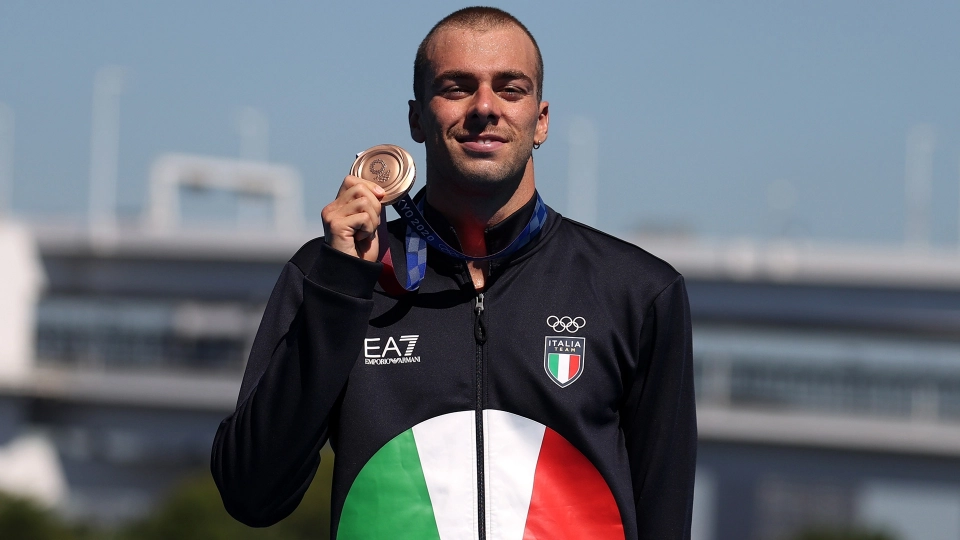 Tokyo 2020, nuoto 10km: Paltrinieri bronzo, le foto