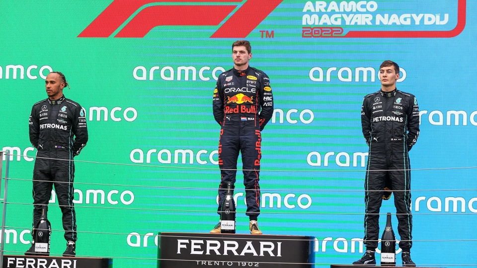Trionfo Verstappen, disastro Ferrari: le foto del Gran Premio d\