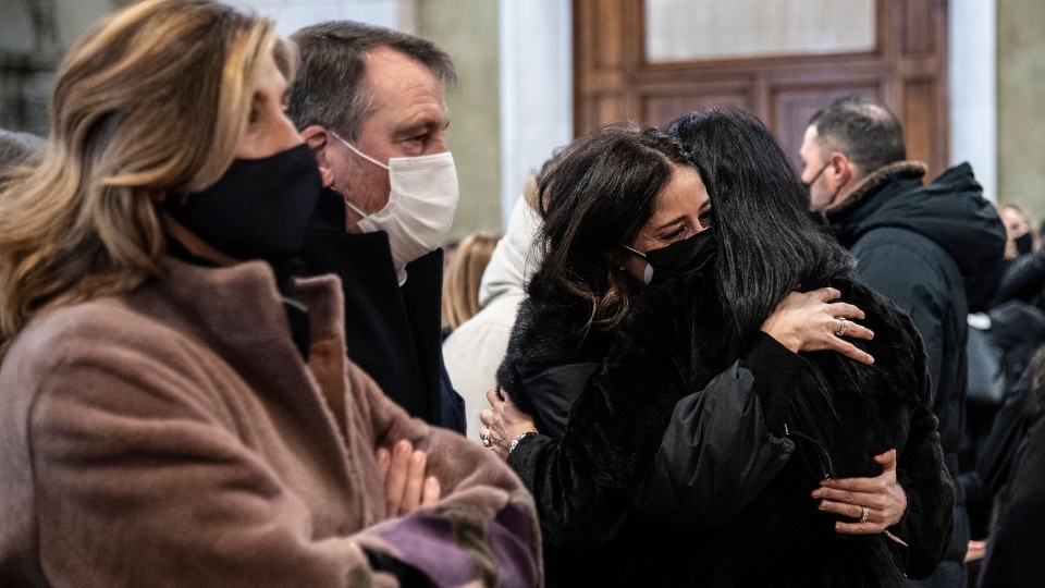 Ultimo saluto a Paolo Rossi a Vicenza: le immagini