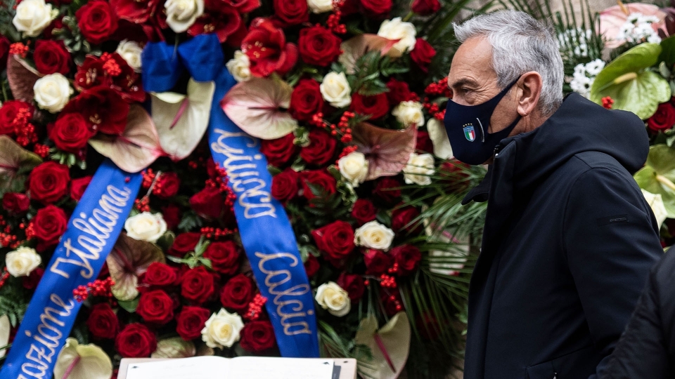 Ultimo saluto a Paolo Rossi a Vicenza: le immagini