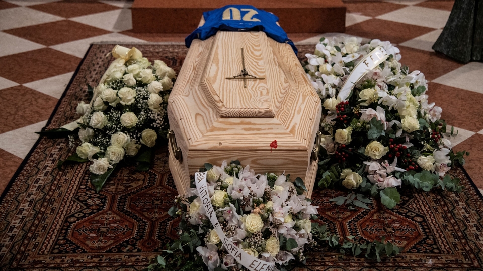 Ultimo saluto a Paolo Rossi a Vicenza: le immagini