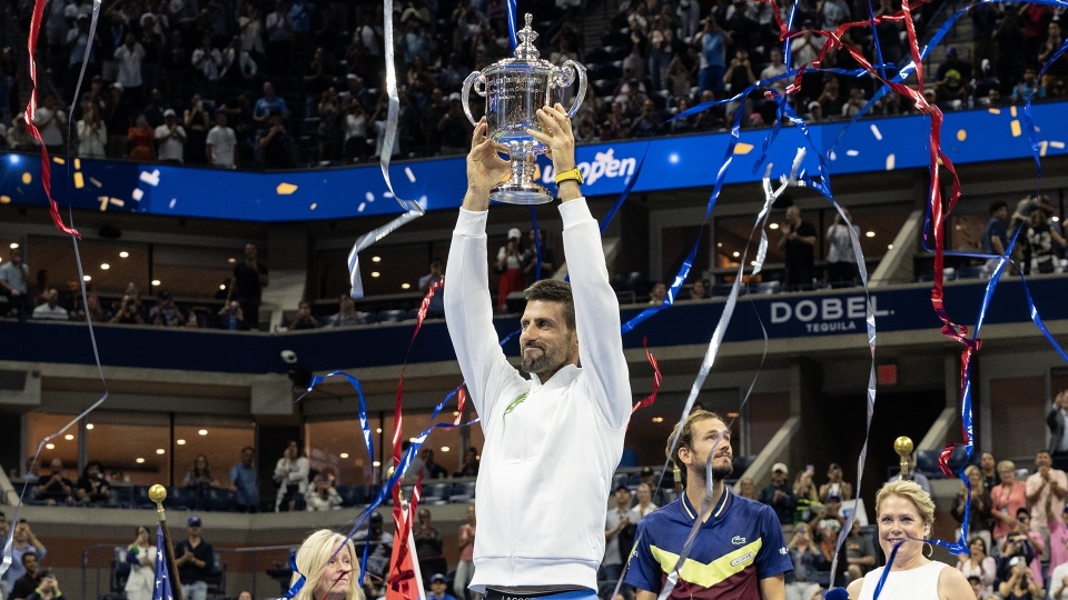 US Open, Djokovic centra il 24° Slam in carriera ed eguaglia Court