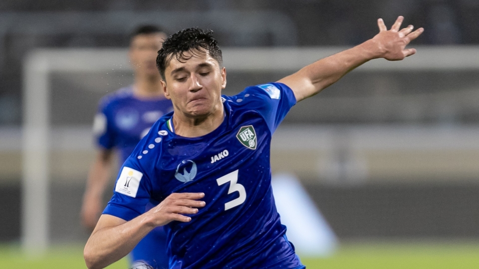 Il centrale difensivo uzbeko Abdukodir Khusanov Uzbekistan ai Mondiali Under 202 2023 -