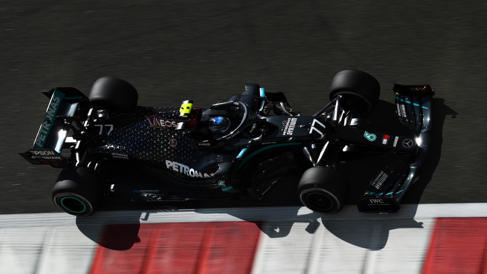 Valtteri Bottas Mercedes Abu Dhabi