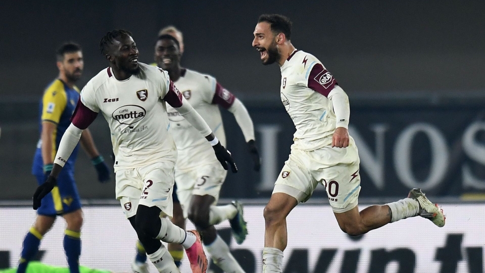 La Salernitana Vince A Verona: Hellas Battuto 2-1