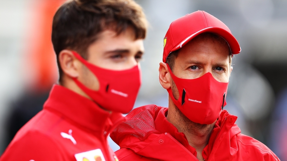 vettel, leclerc