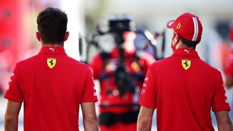 vettel, leclerc