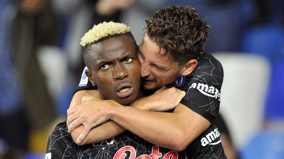 Victor Osimhen e Dries Mertens Victor Osimhen e Dries Mertens