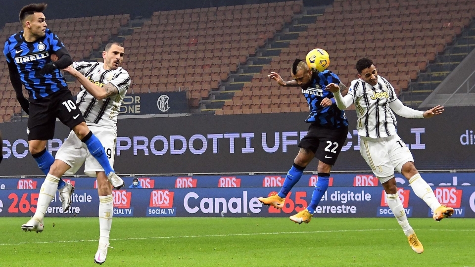 Vidal gol Inter-Juventus