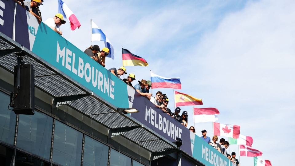 View of the Australian Grand Prix