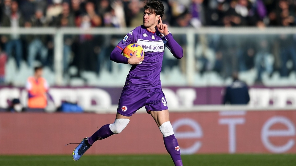 Vlahovic Fiorentina Sassuolo