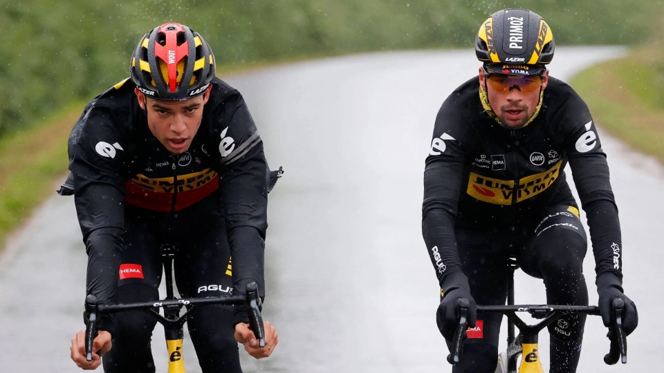 Van Aert e Roglic