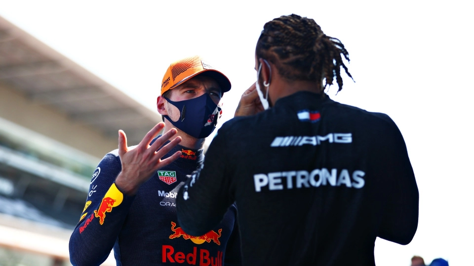 Verstappen Hamilton