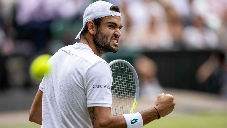 Wimbledon: Berrettini in finale, le foto