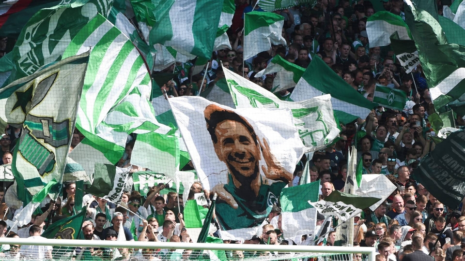 Werder Bremen Fans Fahnen Werder Bremen Fans Fahnen