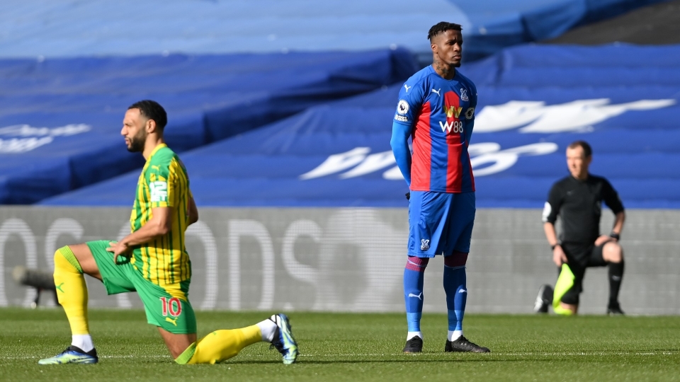 Wilfried Zaha Crystal Palace West Brom 2020-21 Wilfried Zaha Crystal Palace West Brom 2020-21
