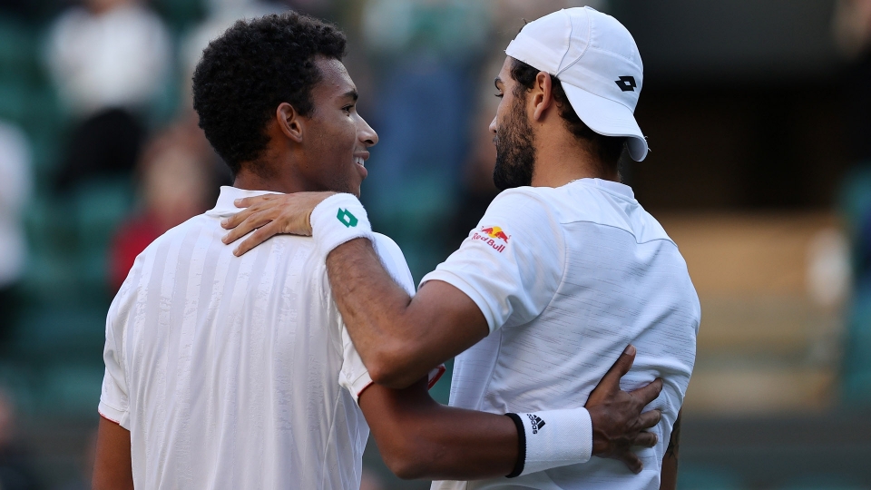 Wimbledon: Berrettini in semifinale, le foto