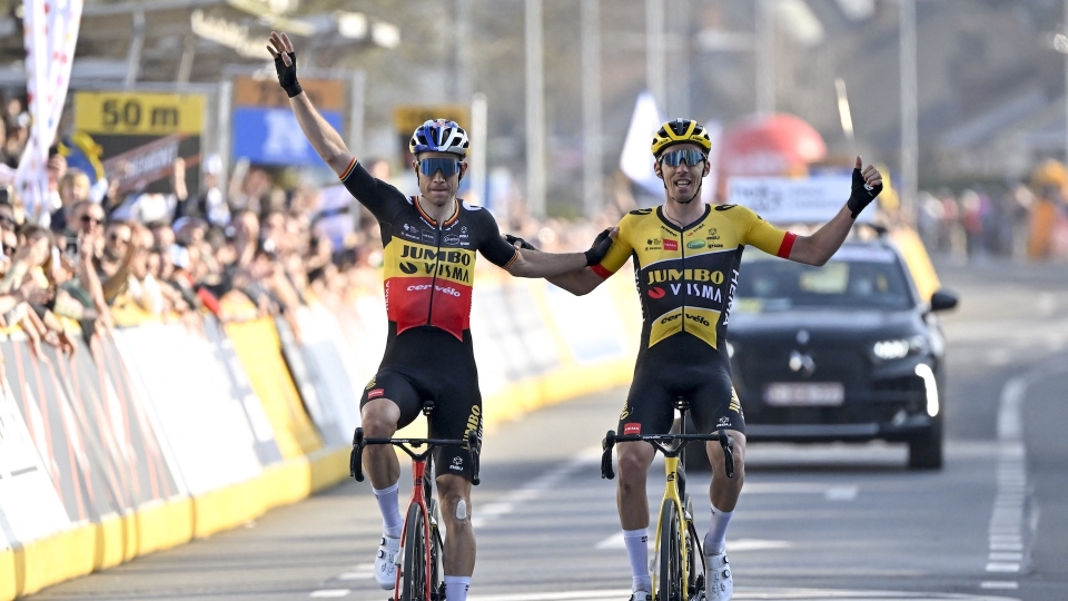 Wout Van Aert e Christophe Laporte