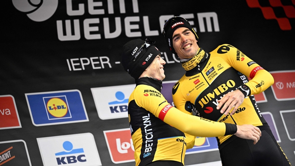 Wout van Aert, Team Jumbo-Visma, Christophe Laporte, Gent-Wevelgem