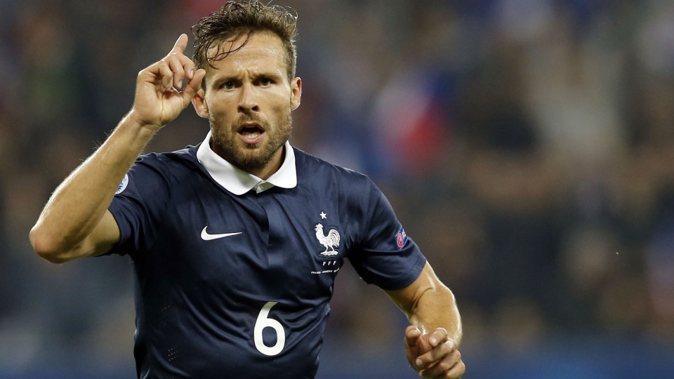 Yohan Cabaye France Armenia Friendly 08102015