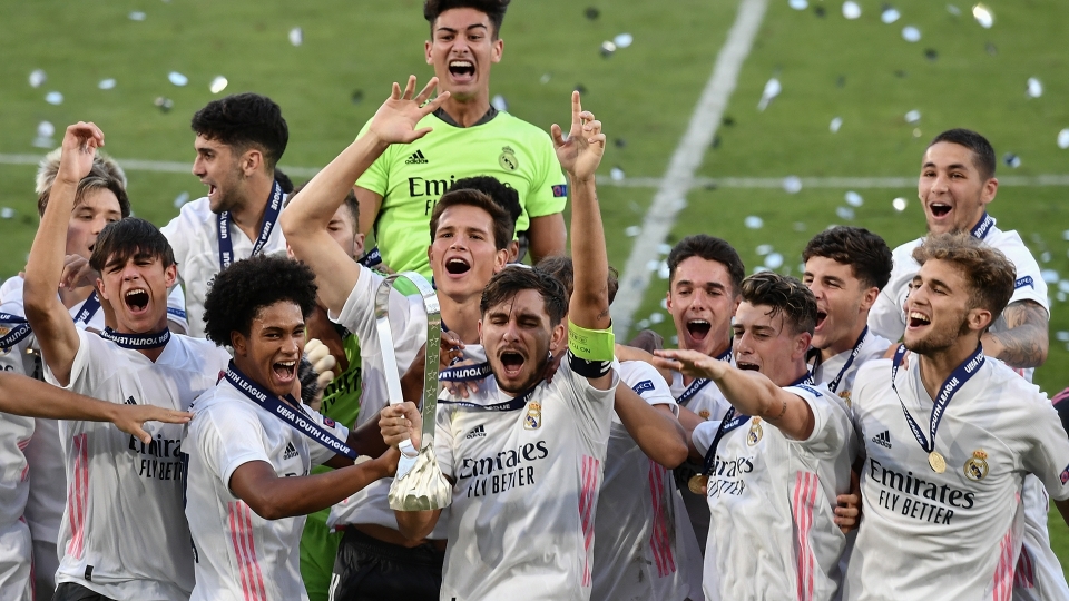Youth League: le foto del trionfo del Real Madrid