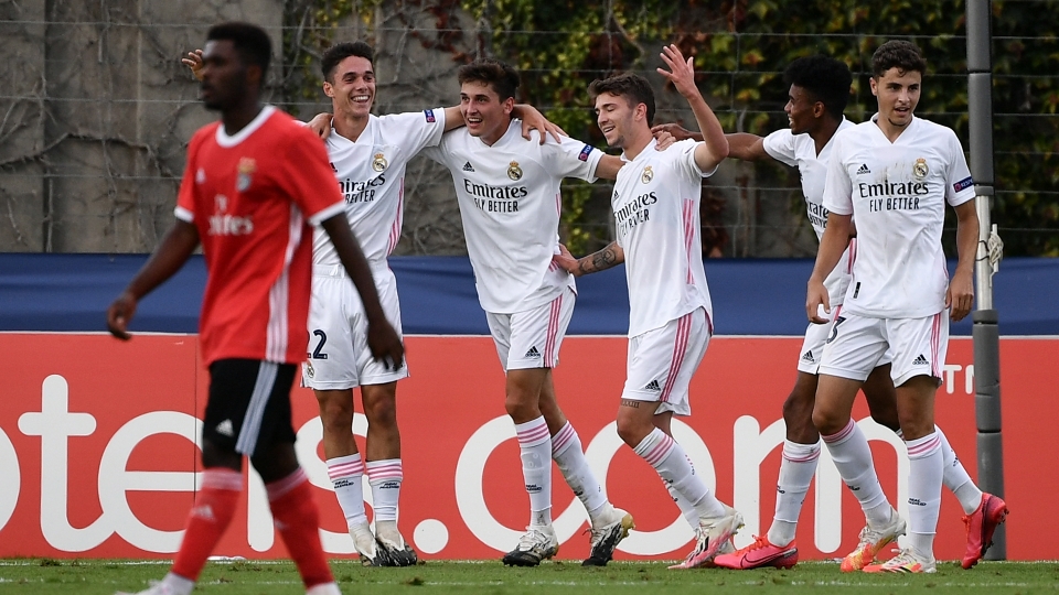 Youth League: le foto del trionfo del Real Madrid