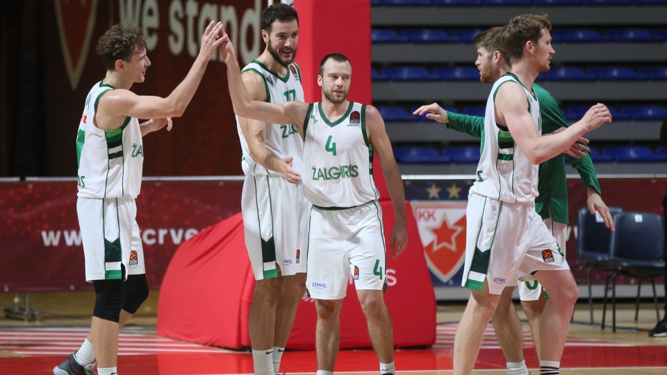 Zalgiris Kaunas v Red Star Belgrade Euroleague 10132020 Zalgiris Kaunas v Red Star Belgrade Euroleague 10132020